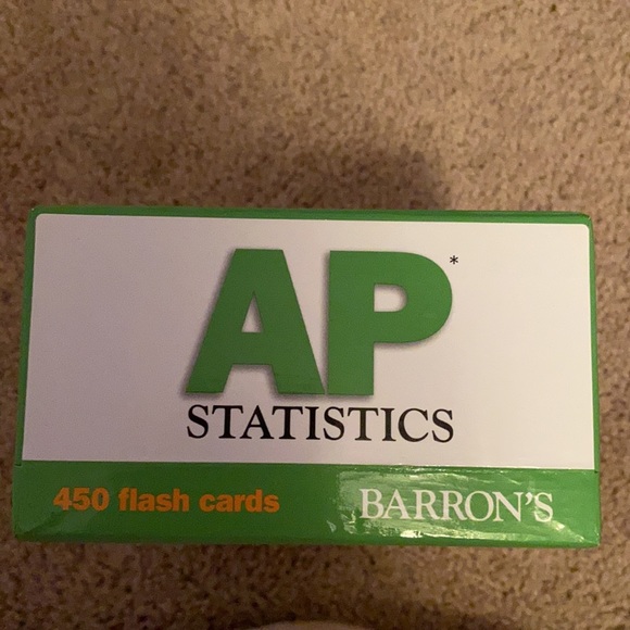 Barron’s AP Statistics Flashcards - Picture 2 of 7